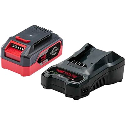 Aku ja laadija startkomplekt 48V 2Ah aku + 4A laadija 48SK96, Cramer