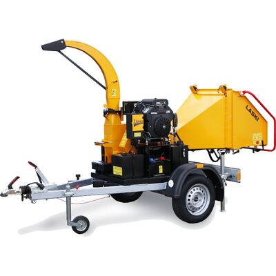 Puiduhakkur LASKI LS 100/27 CB (mootor Kohler CH740), pidurid