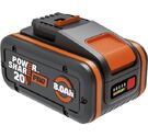 Aku 20V / 8,0Ah. Li-ioon. WORX WA3648