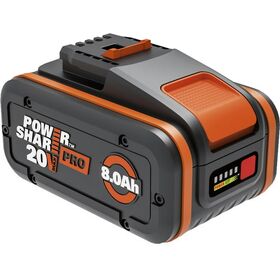 Aku 20V / 8,0Ah. Li-ioon. WORX WA3648