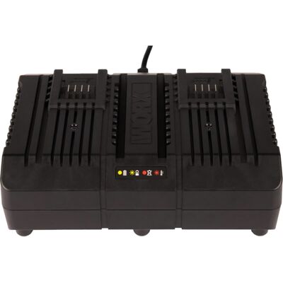 Laadija kahele akule 20V 4A WA3883, Worx