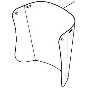 Vahetusvisiir STIHL kaitsevisiirile poly