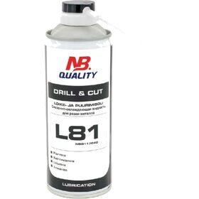 Lõike- ja puurimisõli NB Quality L81 drill & cut, 400ml