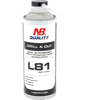 Lõike- ja puurimisõli NB Quality L81 drill & cut, 400ml