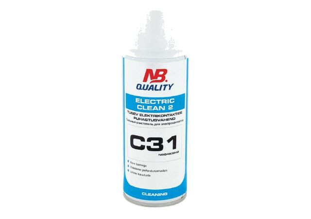 Tugev Elektrikontaktide puhastusvahend NB Quality C31 Electric clean2, 400ml