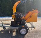 Puiduhakkur LASKI LS 100/27 CB (mootor Kohler CH740), pidurid
