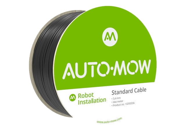 Piirdetraat 800 meetrit 3,4mm must, Auto-Mow