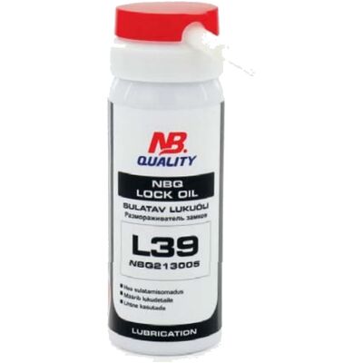 Sulatatav lukuõli NB Quality L39 lock Oil, 50ml