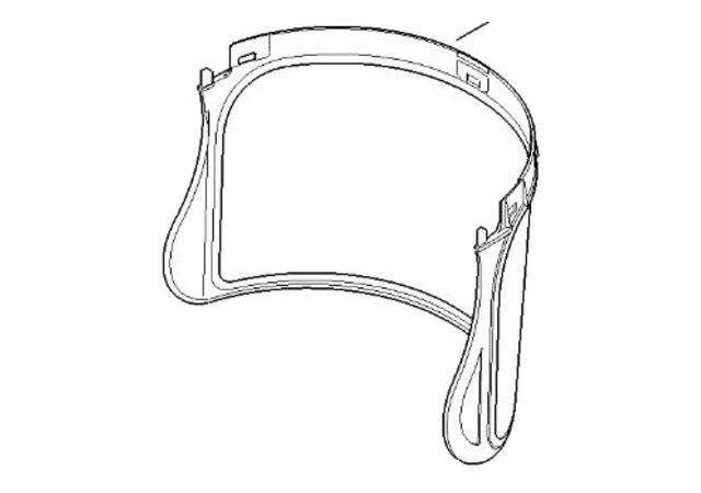 Vahetusvisiir G500 poly