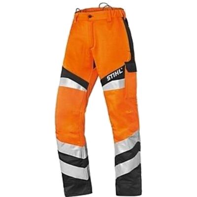 Võsalõikaja püksid FS Protect oranž 