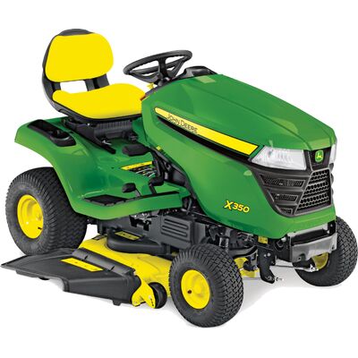 Murutraktor X350 John Deere, külg AccelDeep